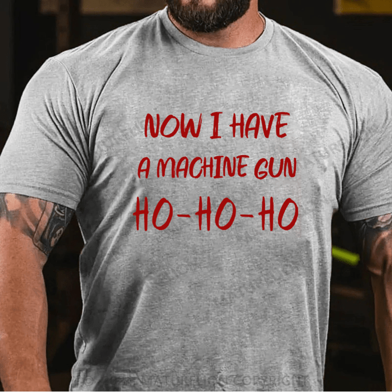 Matuerlion Die Hard Ho Bruce Willis John McClane Classic Christmas T-Shirt