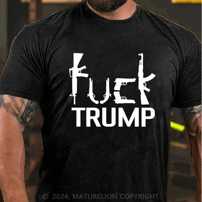 Matuerlion Men's F*Ck Donald Trump Compton T-Shirt