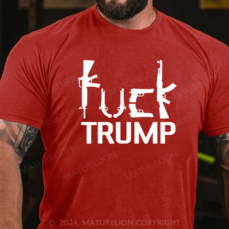 Matuerlion Men's F*Ck Donald Trump Compton T-Shirt