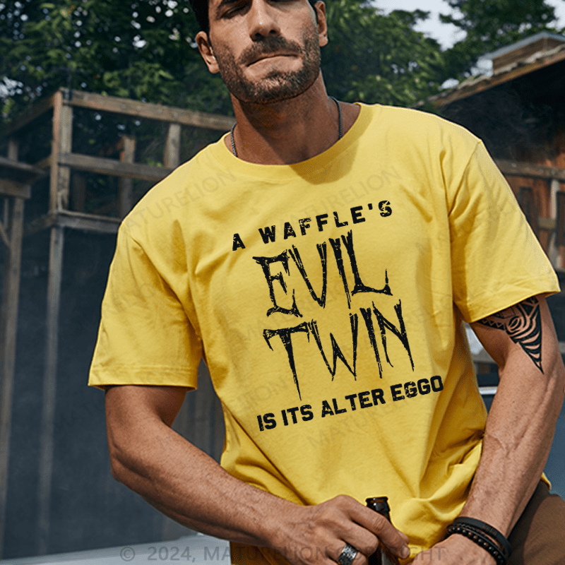 Maturelion Men's T-Shirt Evil Twin T-Shirt