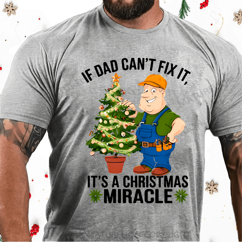 Maturelion Christmas T-Shirt Best Dad Christmas T-Shirt