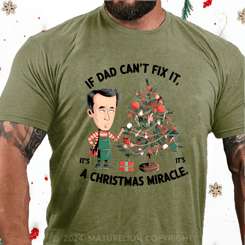 Maturelion Christmas T-Shirt Christmas Gifts for Dad Shirt Designs 2024