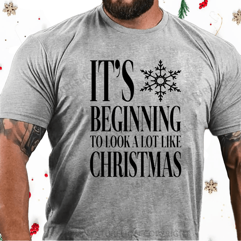 Maturelion Christmas T-Shirt Baby, It’s Cold Outside Cotton T-Shirt
