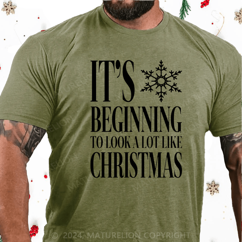 Maturelion Christmas T-Shirt Baby, It’s Cold Outside Cotton T-Shirt