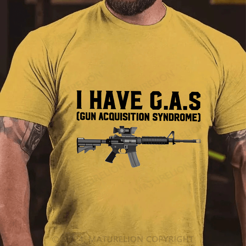Maturelion Men's T-Shirt I HAVE C.A.S Cotton T-Shirt