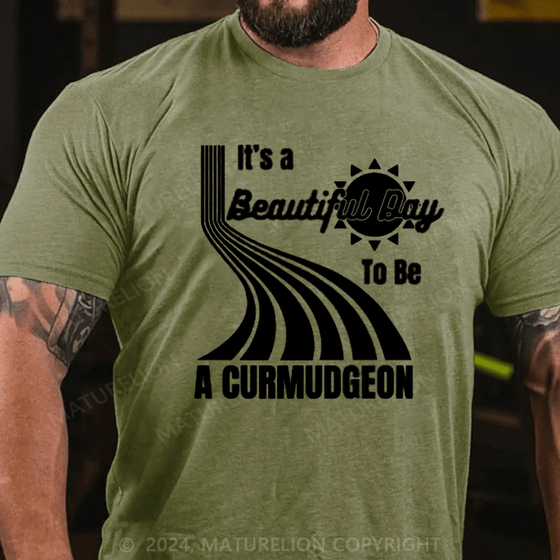 Maturelion Men's T-Shirt Genuine Curmudgeon T-Shirt