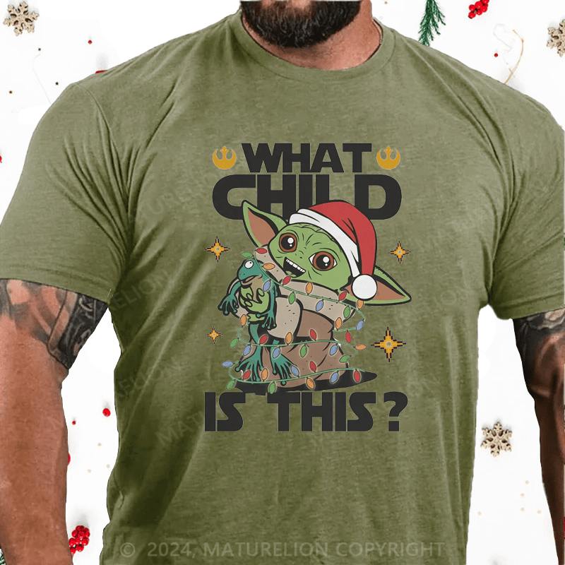 Maturelion Christmas T-Shirt Galaxy Wars Christmas Light Shirt