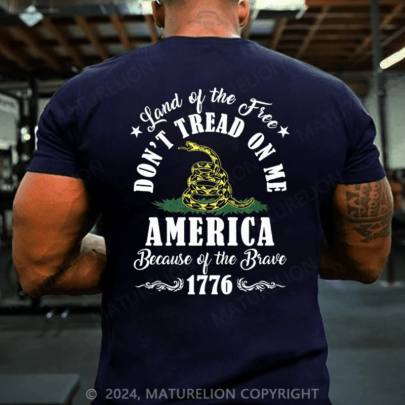 Maturelion Men's T-Shirt Of The Brave T-Shirt