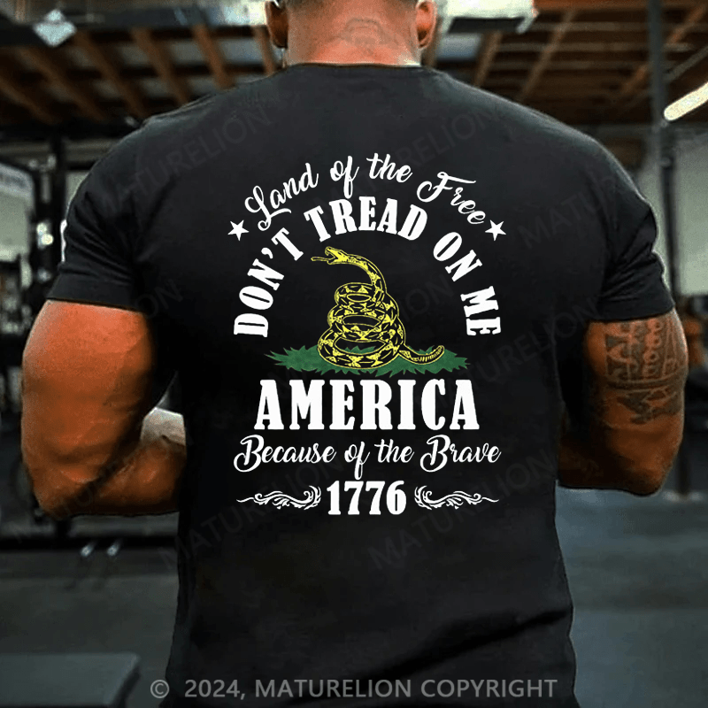 Maturelion Men's T-Shirt Of The Brave T-Shirt