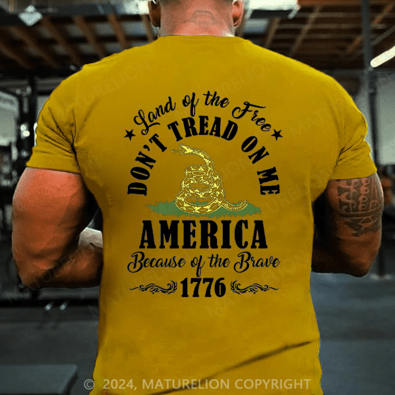 Maturelion Men's T-Shirt Of The Brave T-Shirt