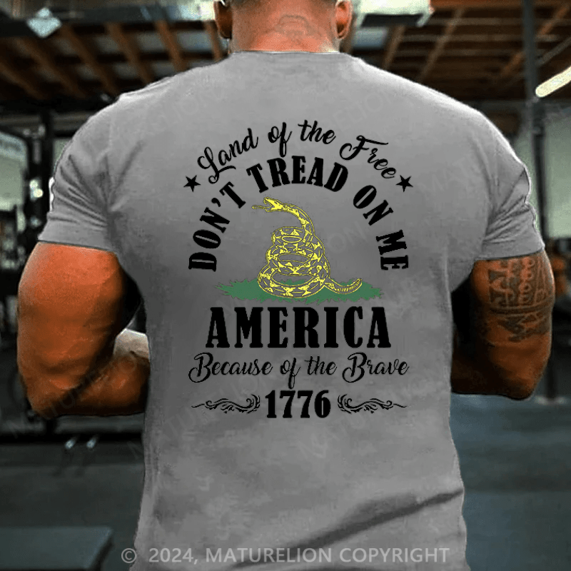 Maturelion Men's T-Shirt Of The Brave T-Shirt