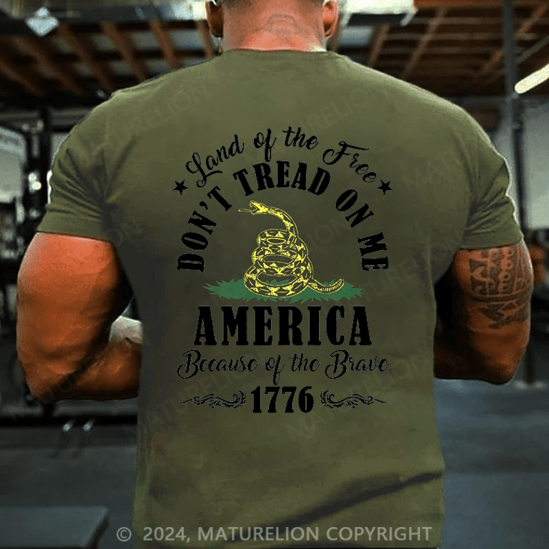 Maturelion Men's T-Shirt Of The Brave T-Shirt