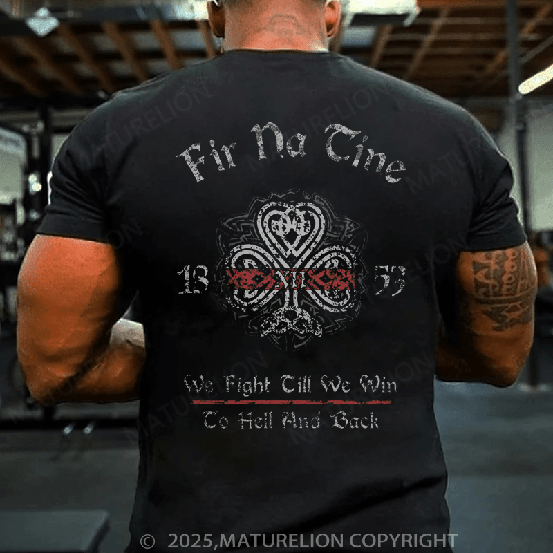 Maturelion St Patrick's T-shirt Fir Na Tine T-shirt
