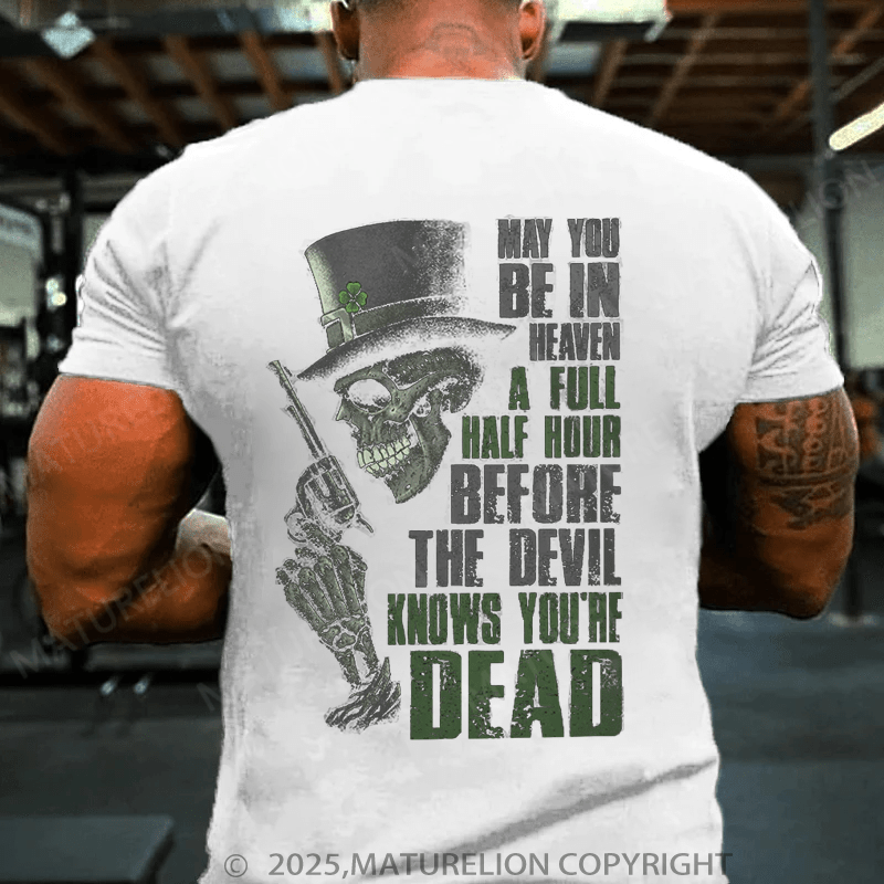 Maturelion St Patrick's T-shirt Irish Blessing T-shirt