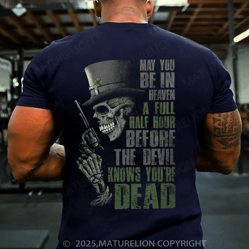 Maturelion St Patrick's T-shirt Irish Blessing T-shirt