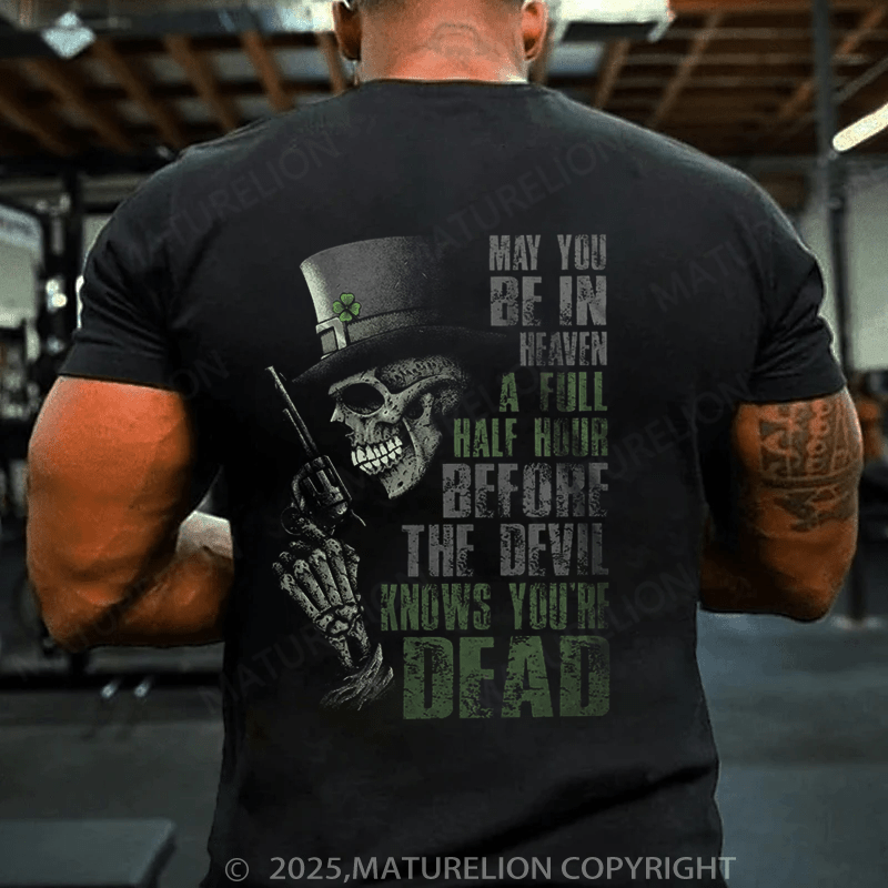 Maturelion St Patrick's T-shirt Irish Blessing T-shirt
