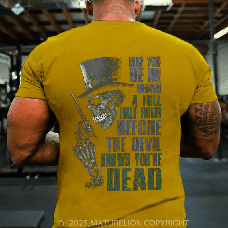 Maturelion St Patrick's T-shirt Irish Blessing T-shirt