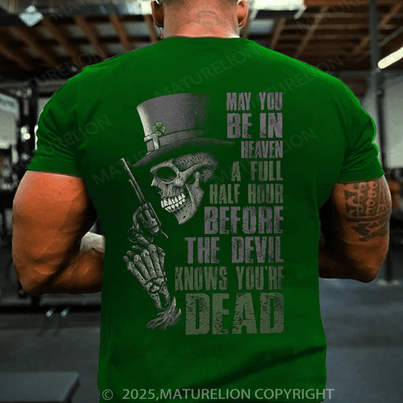 Maturelion St Patrick's T-shirt Irish Blessing T-shirt