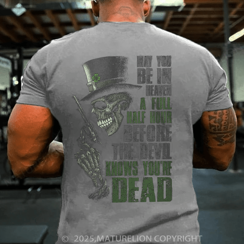 Maturelion St Patrick's T-shirt Irish Blessing T-shirt