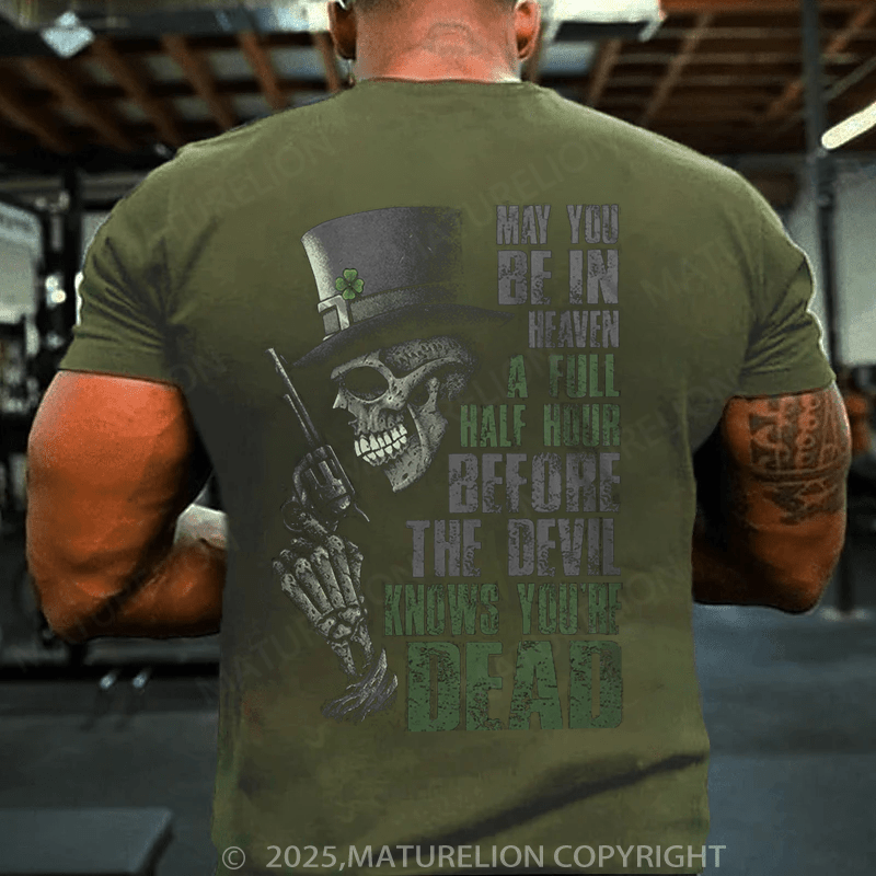 Maturelion St Patrick's T-shirt Irish Blessing T-shirt