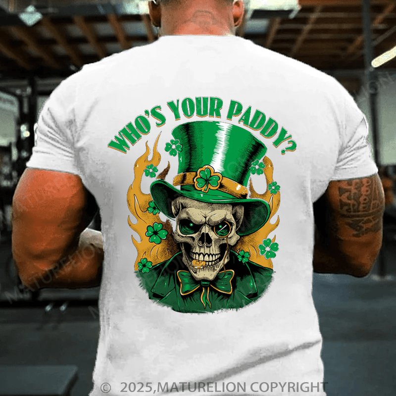 Maturelion St Patrick's T-shirt Irish Gentleman T-shirt