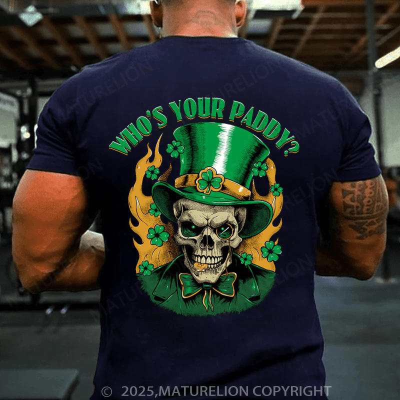 Maturelion St Patrick's T-shirt Irish Gentleman T-shirt