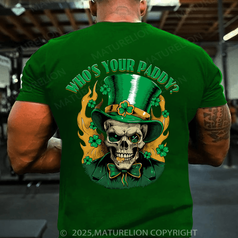 Maturelion St Patrick's T-shirt Irish Gentleman T-shirt