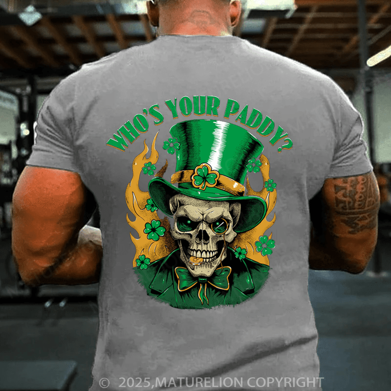 Maturelion St Patrick's T-shirt Irish Gentleman T-shirt