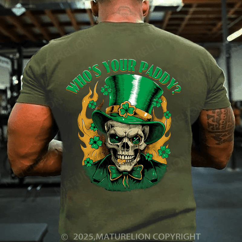 Maturelion St Patrick's T-shirt Irish Gentleman T-shirt