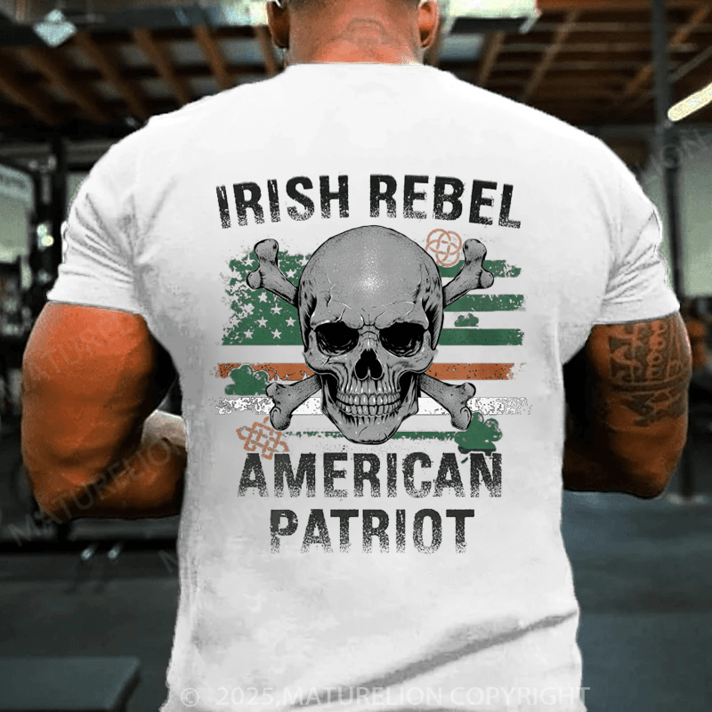 Maturelion St Patrick's T-shirt Irish Rebel T-shirt