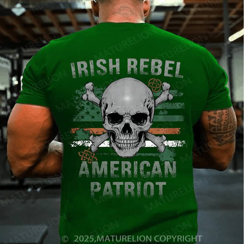 Maturelion St Patrick's T-shirt Irish Rebel T-shirt