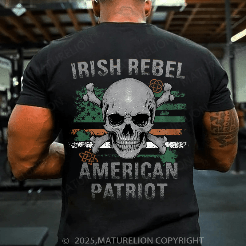 Maturelion St Patrick's T-shirt Irish Rebel T-shirt