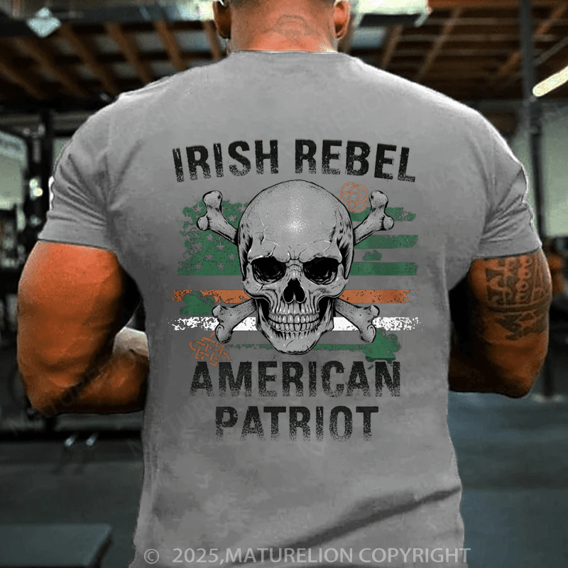 Maturelion St Patrick's T-shirt Irish Rebel T-shirt