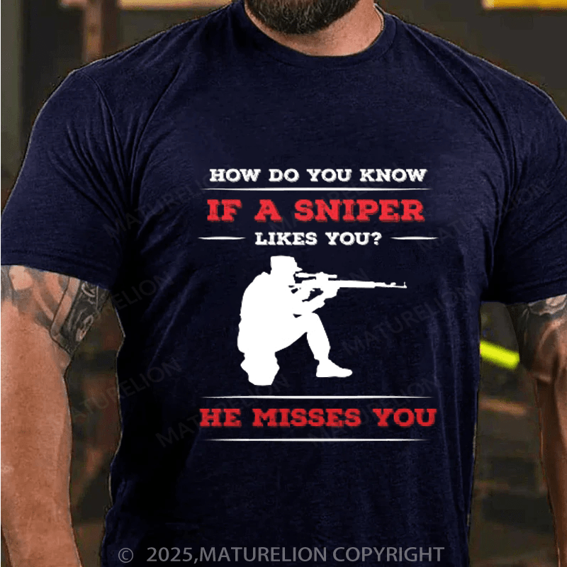 Maturelion Men's T-Shirt Shotgun Gun and Funny Shooting and Skeet Shooting Quote T-Shirt