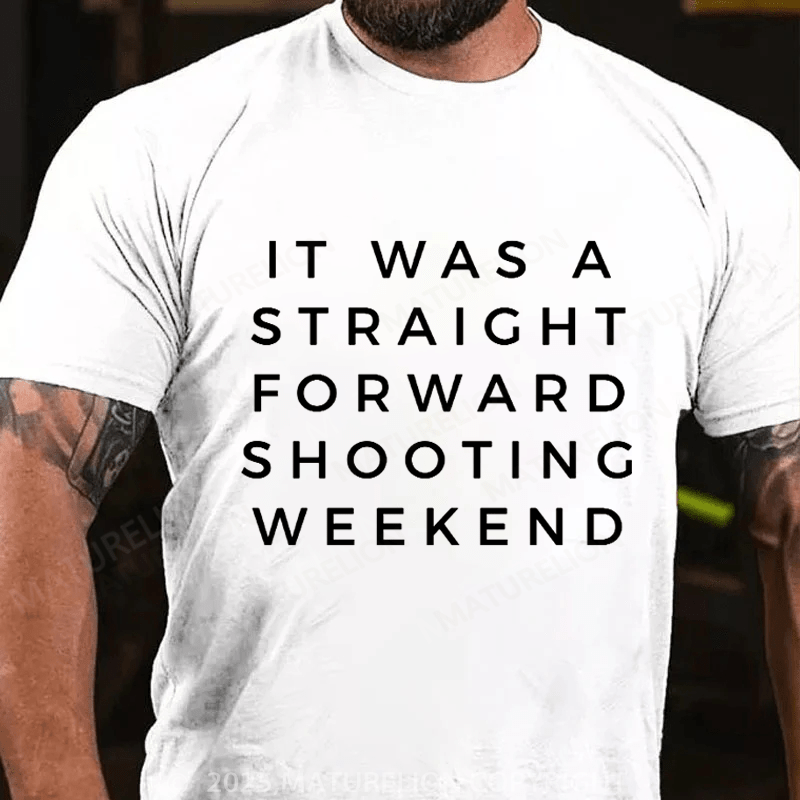 Maturelion Men's T-Shirt Straight forward shooting weekend Classic T-Shirt