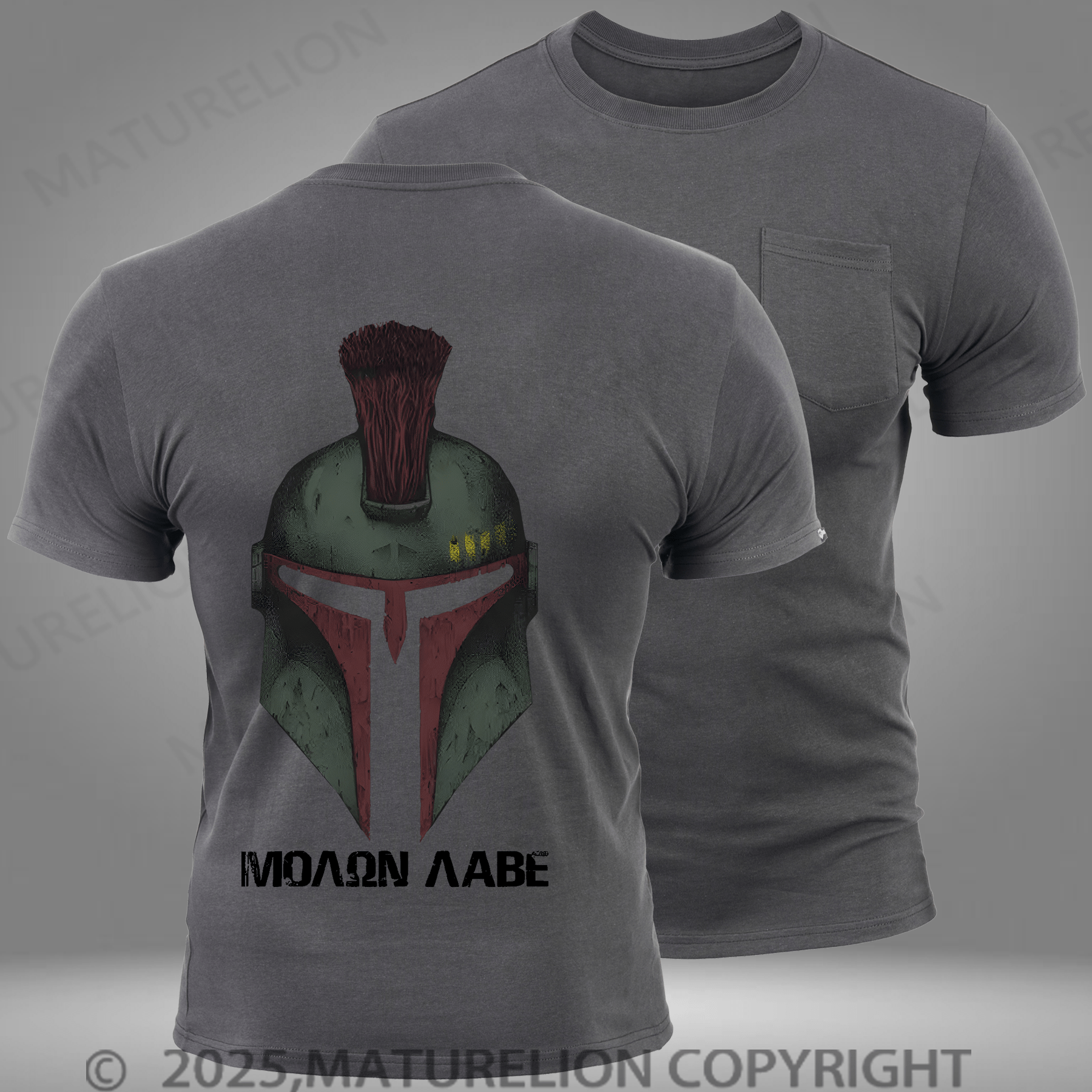 Maturelion Men's T-shirt The Mercenary Pocket T-Shirt