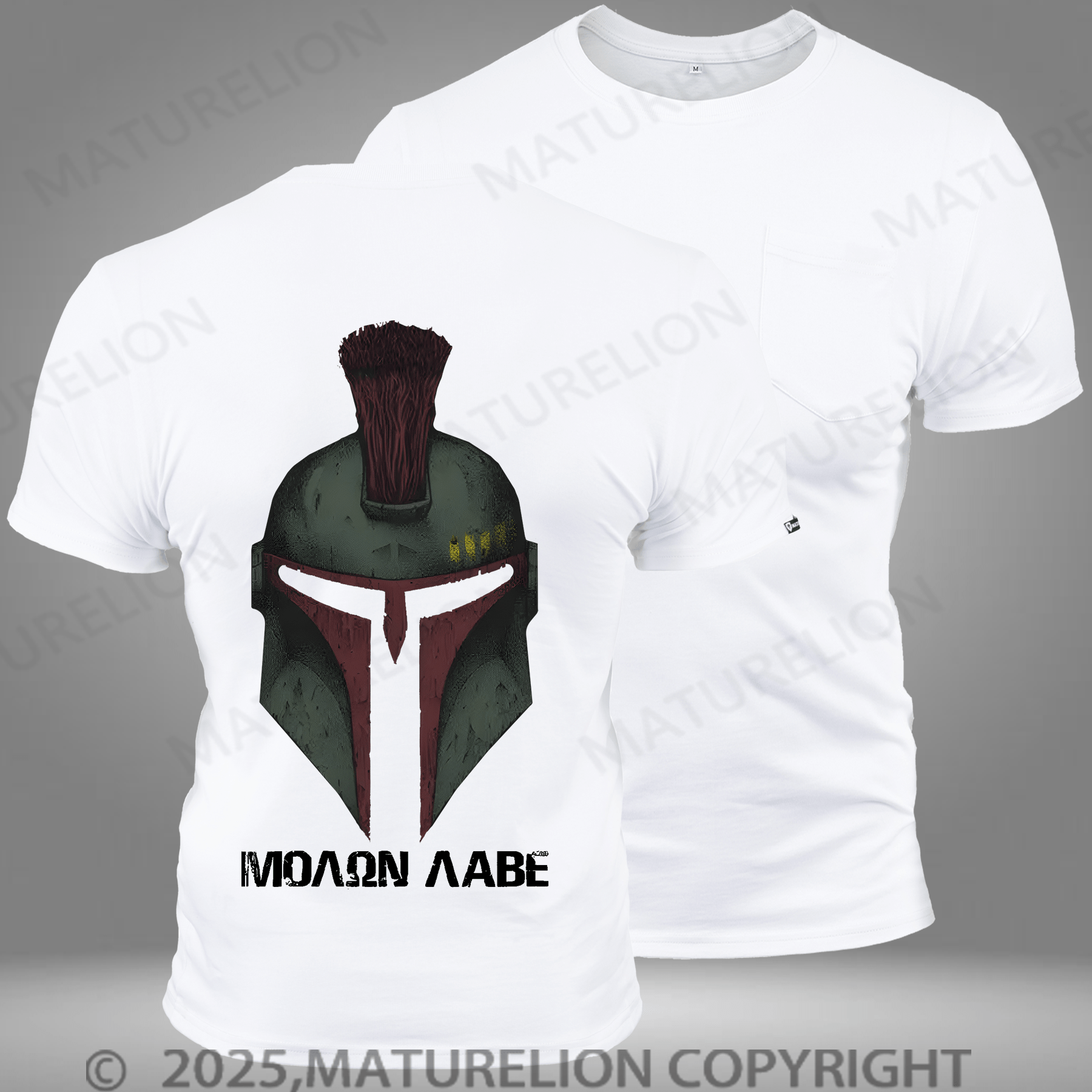 Maturelion Men's T-shirt The Mercenary Pocket T-Shirt