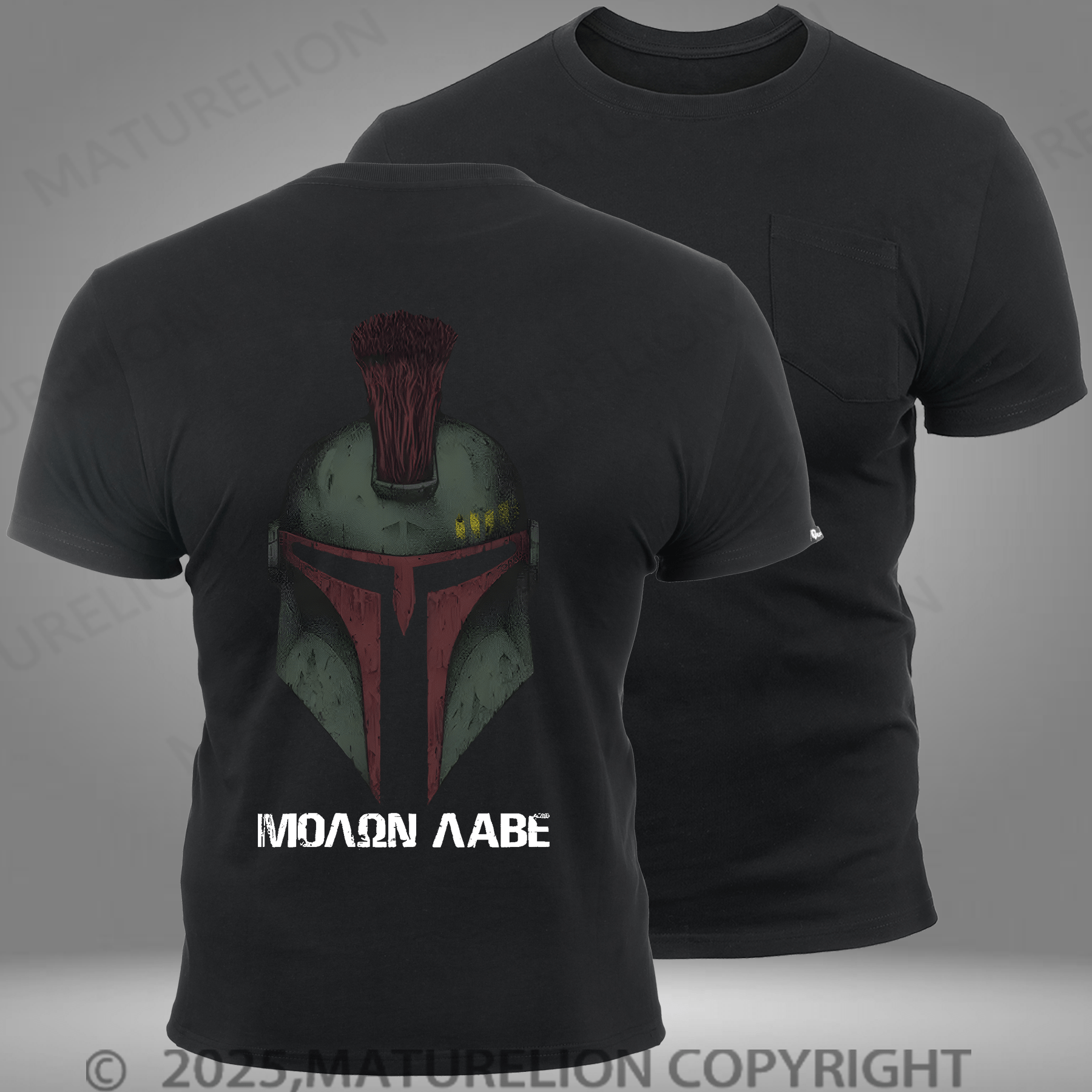 Maturelion Men's T-shirt The Mercenary Pocket T-Shirt