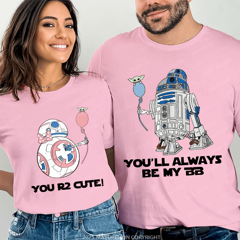 Maturelion Couple T-Shirt Funny Couple T-Shirt