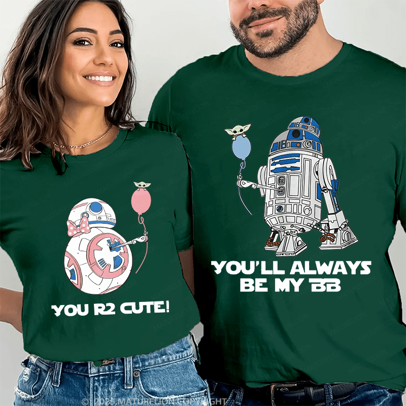 Maturelion Couple T-Shirt Funny Couple T-Shirt
