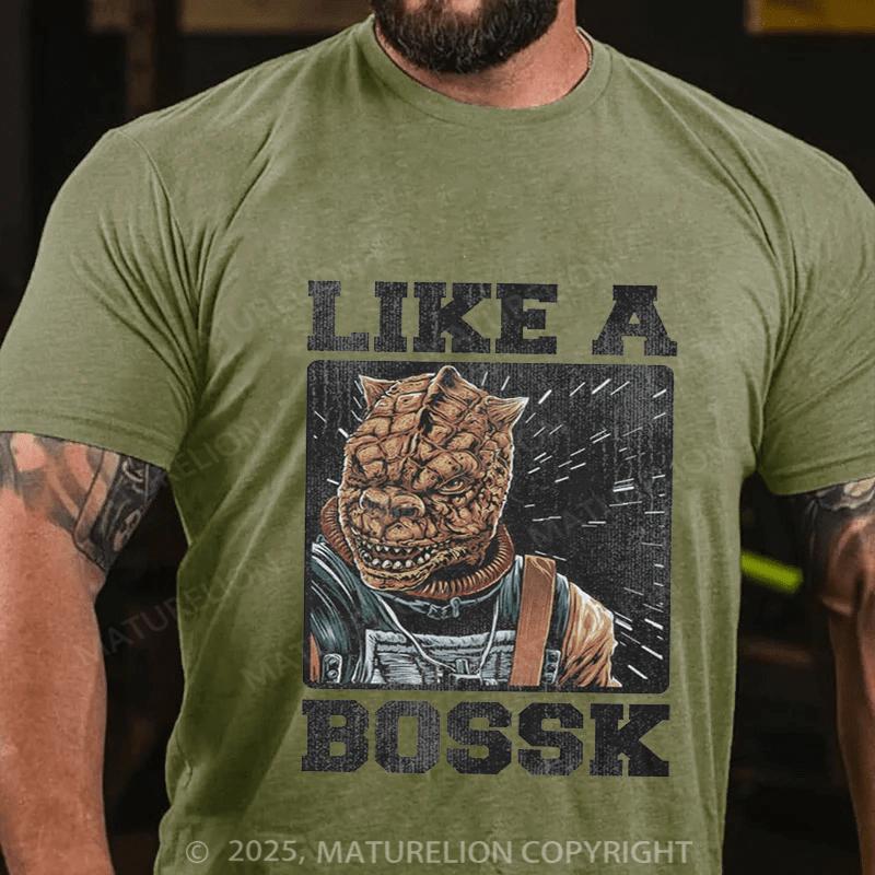 Maturelion Men's T-Shirt Like a Bossk T-shirt