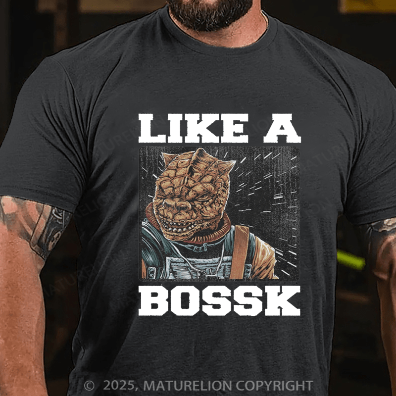 Maturelion Men's T-Shirt Like a Bossk T-shirt