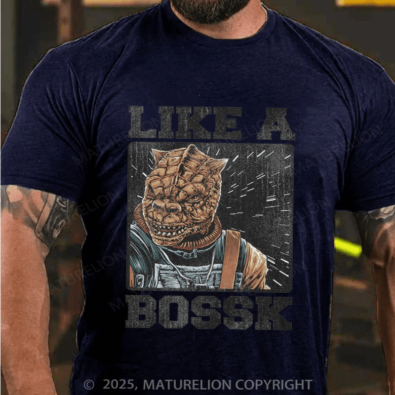 Maturelion Men's T-Shirt Like a Bossk T-shirt