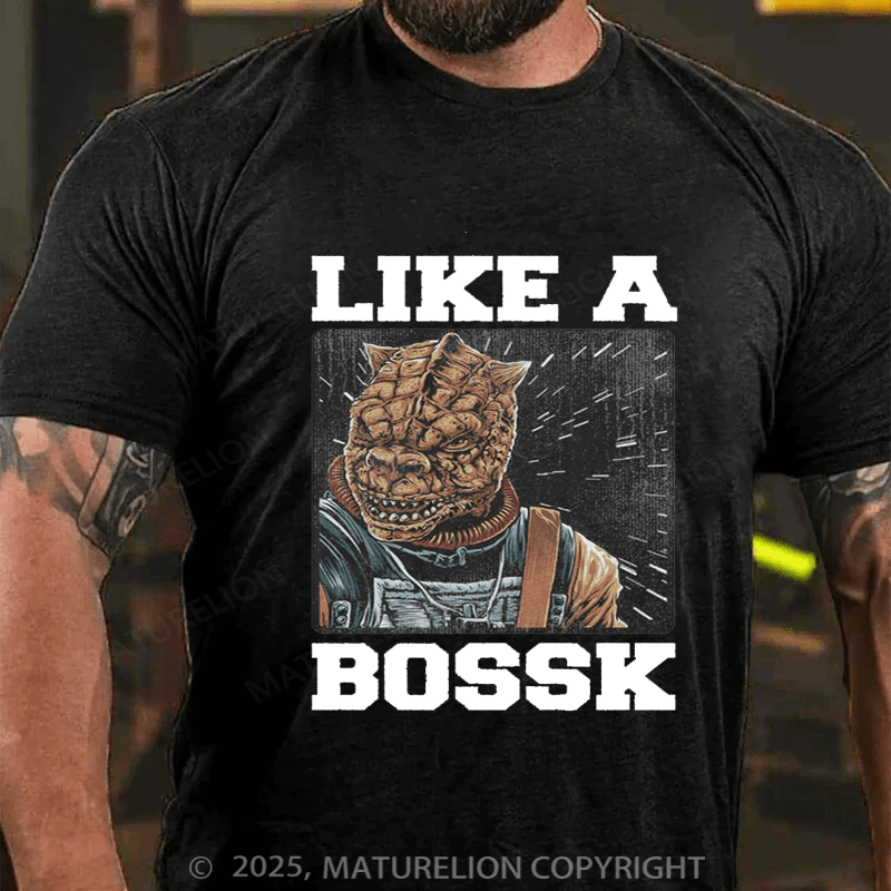 Maturelion Men's T-Shirt Like a Bossk T-shirt