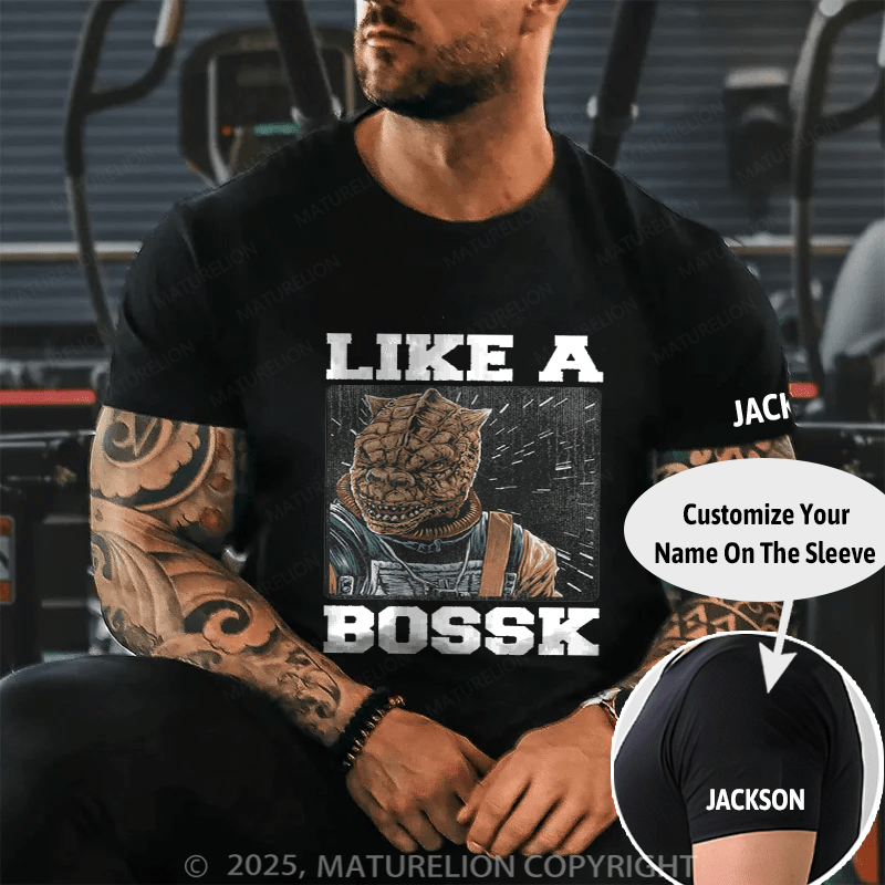 Maturelion Men's T-Shirt Like a Bossk T-shirt
