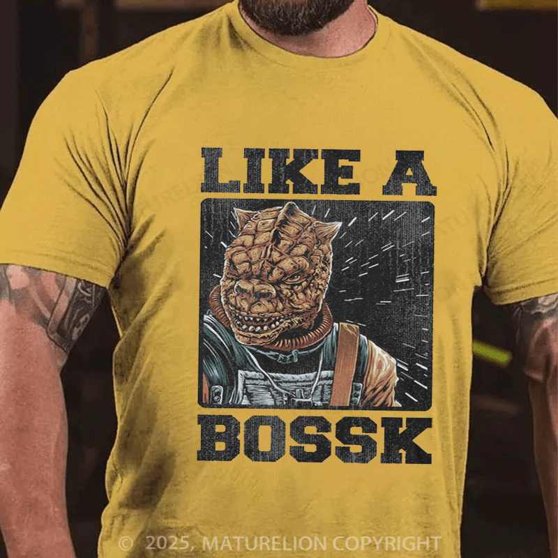 Maturelion Men's T-Shirt Like a Bossk T-shirt
