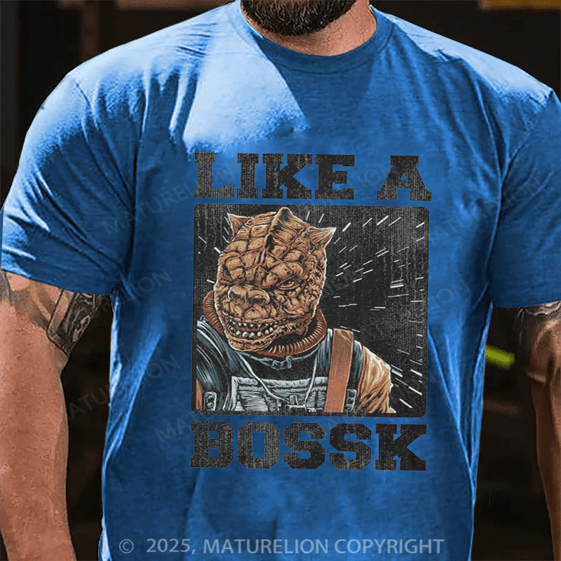 Maturelion Men's T-Shirt Like a Bossk T-shirt