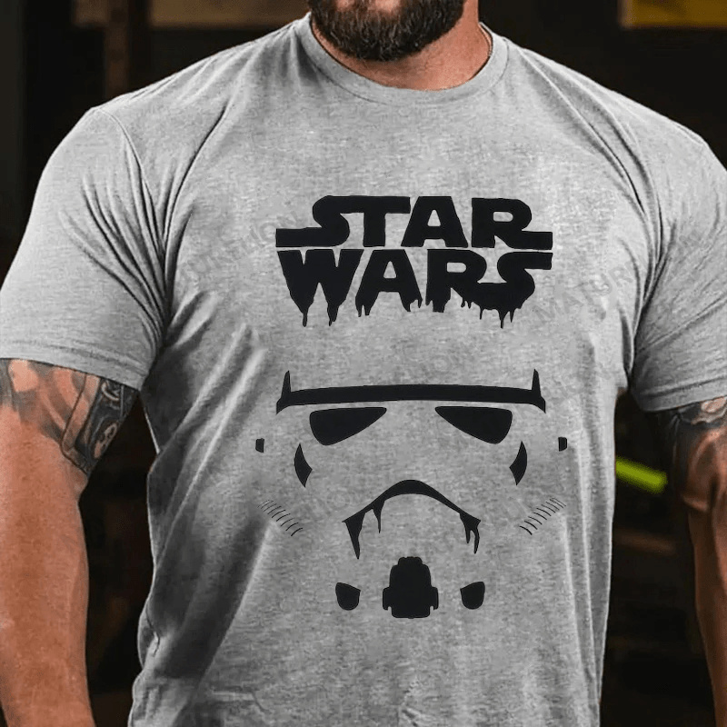 Maturelion Men's T-shirt Trooper  Drip Cotton T-Shirt