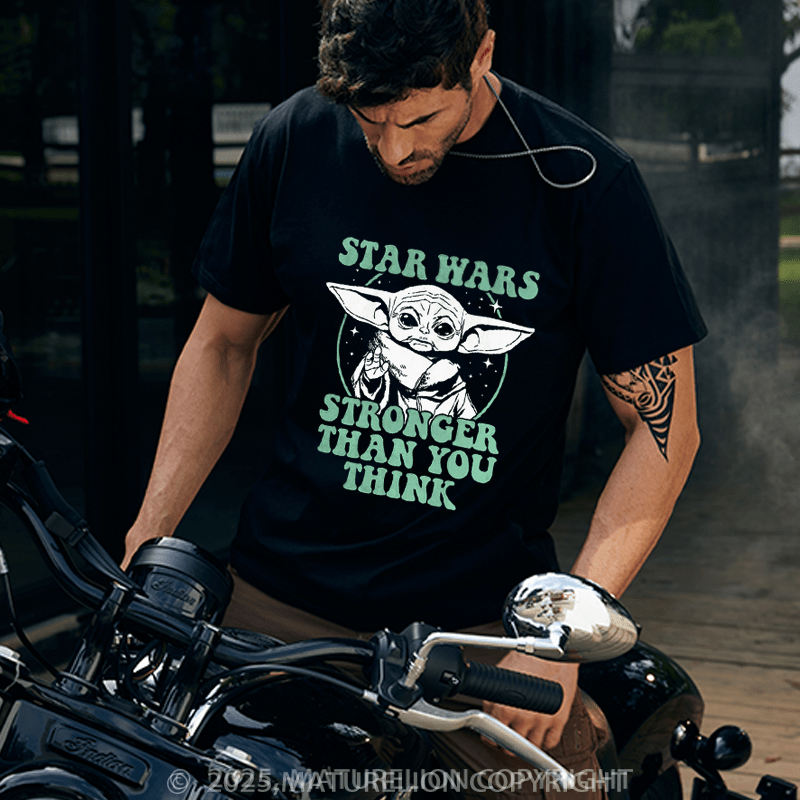 Maturelion Men's T-shirt The Mandalorian Cotton T-Shirt
