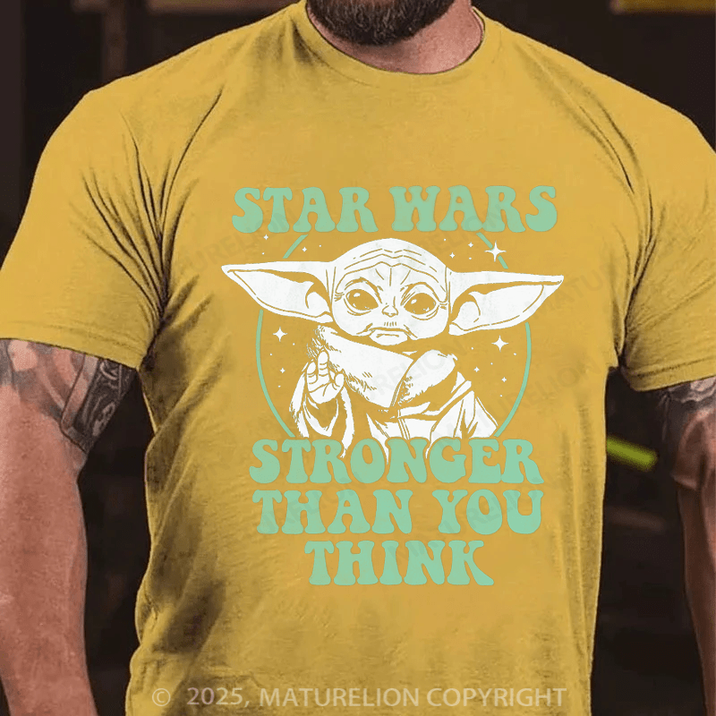 Maturelion Men's T-shirt The Mandalorian Cotton T-Shirt